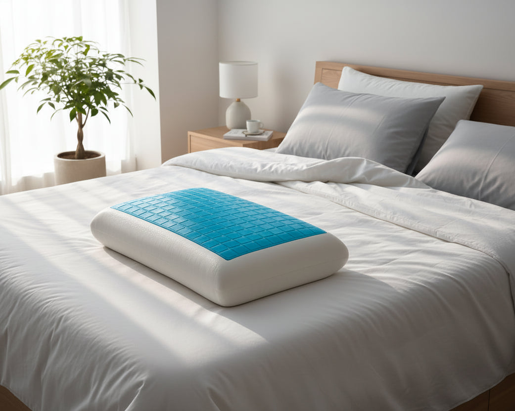 Memory Foam Cooling Gel Pillow