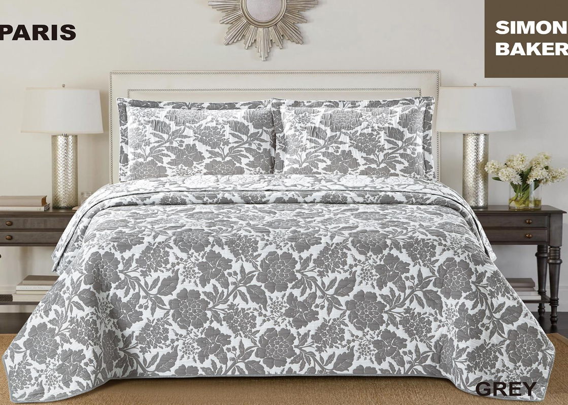 Simon Baker Jacquard Bedspread PARIS collection