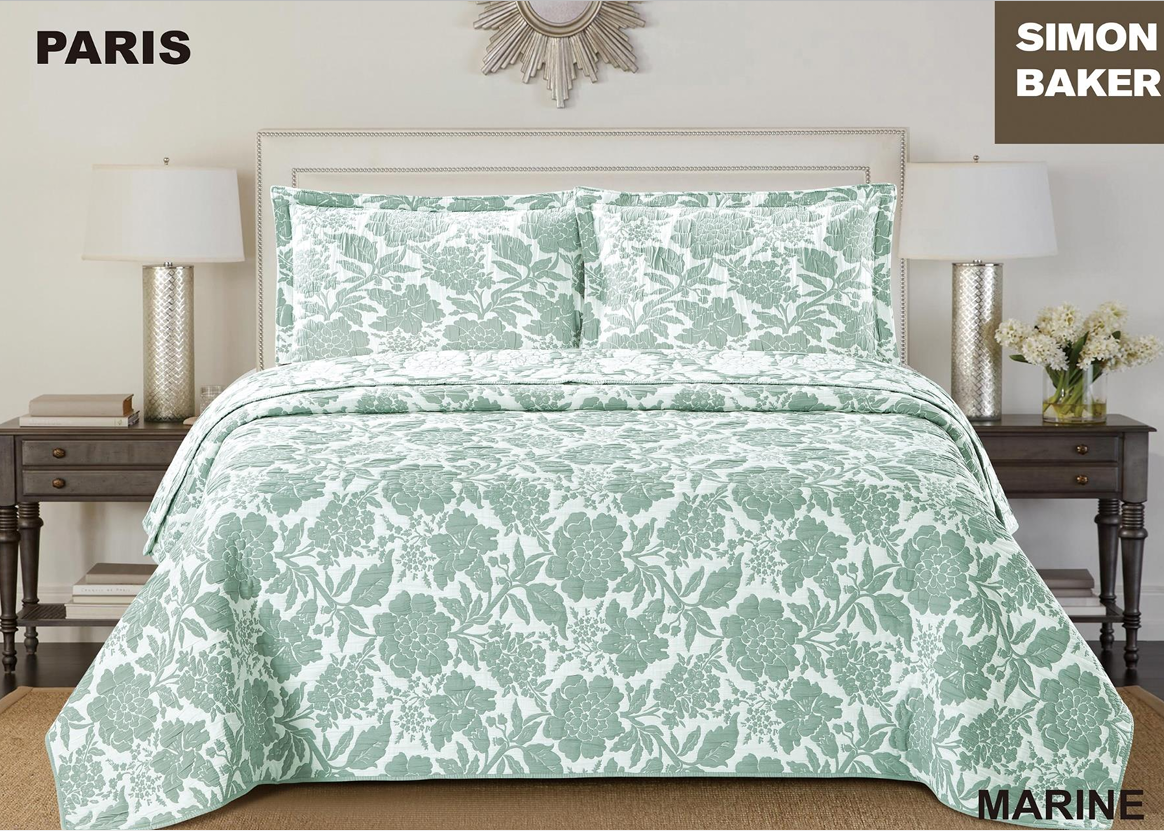 Simon Baker Jacquard Bedspread PARIS collection