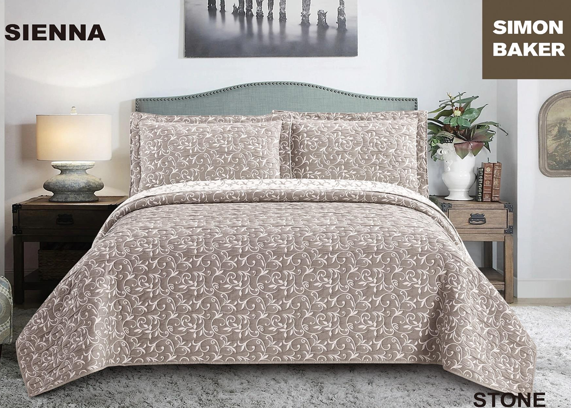 Simon Baker Jacquard Bedspread SIENNA collection