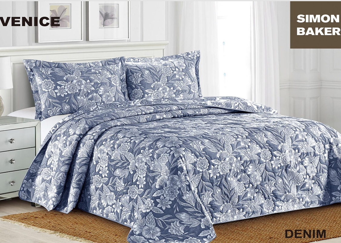 Simon Baker Jacquard Bedspread VENICE collection