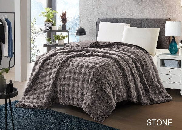 Ultra Plush Faux Fur Blanket-Simon Baker