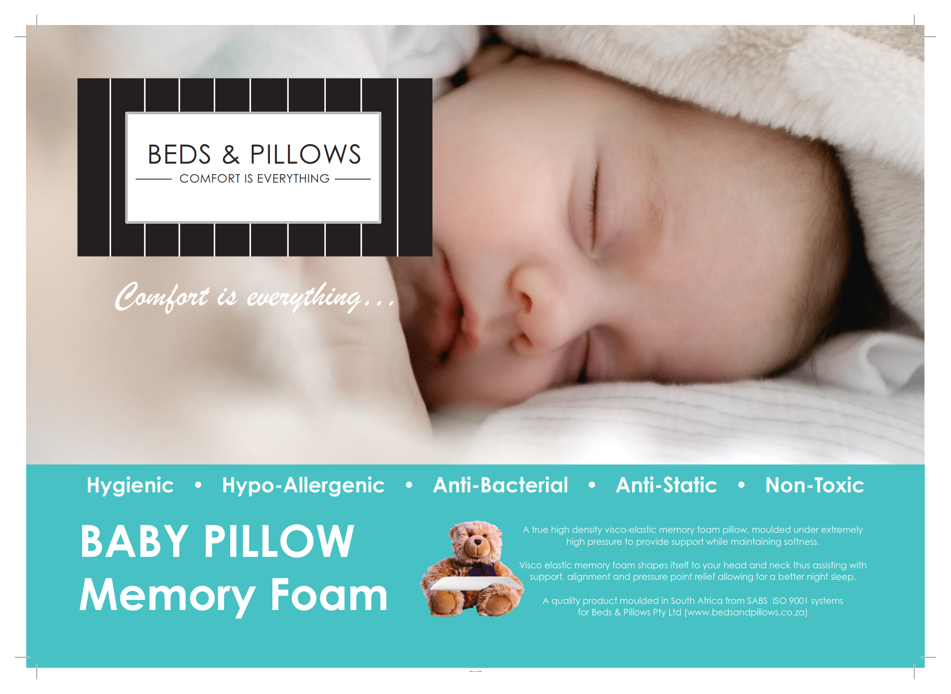 Memory Foam Baby Pillows